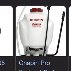 Chapman Backpack sprayer