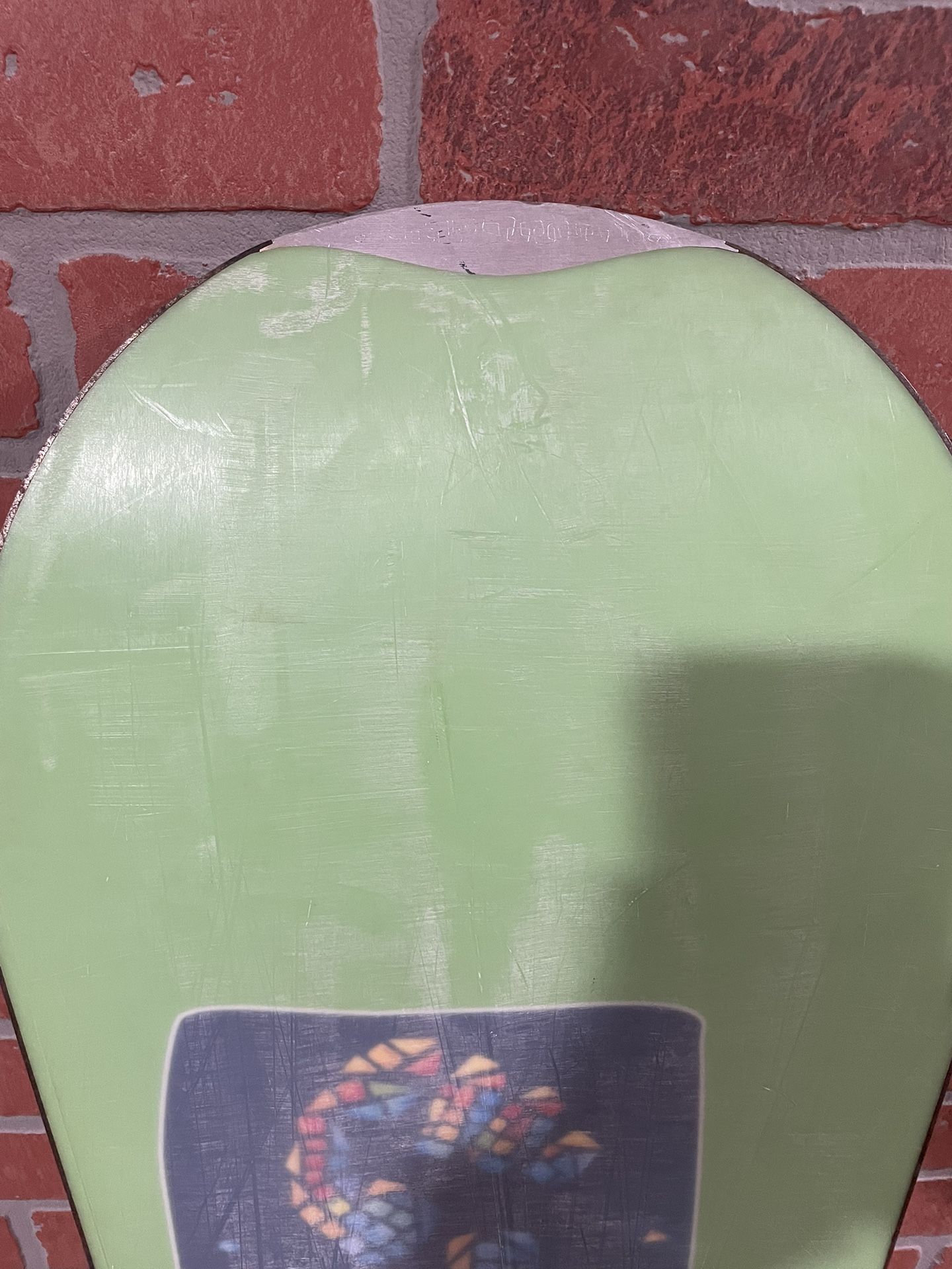 Wide Burton Snowboard