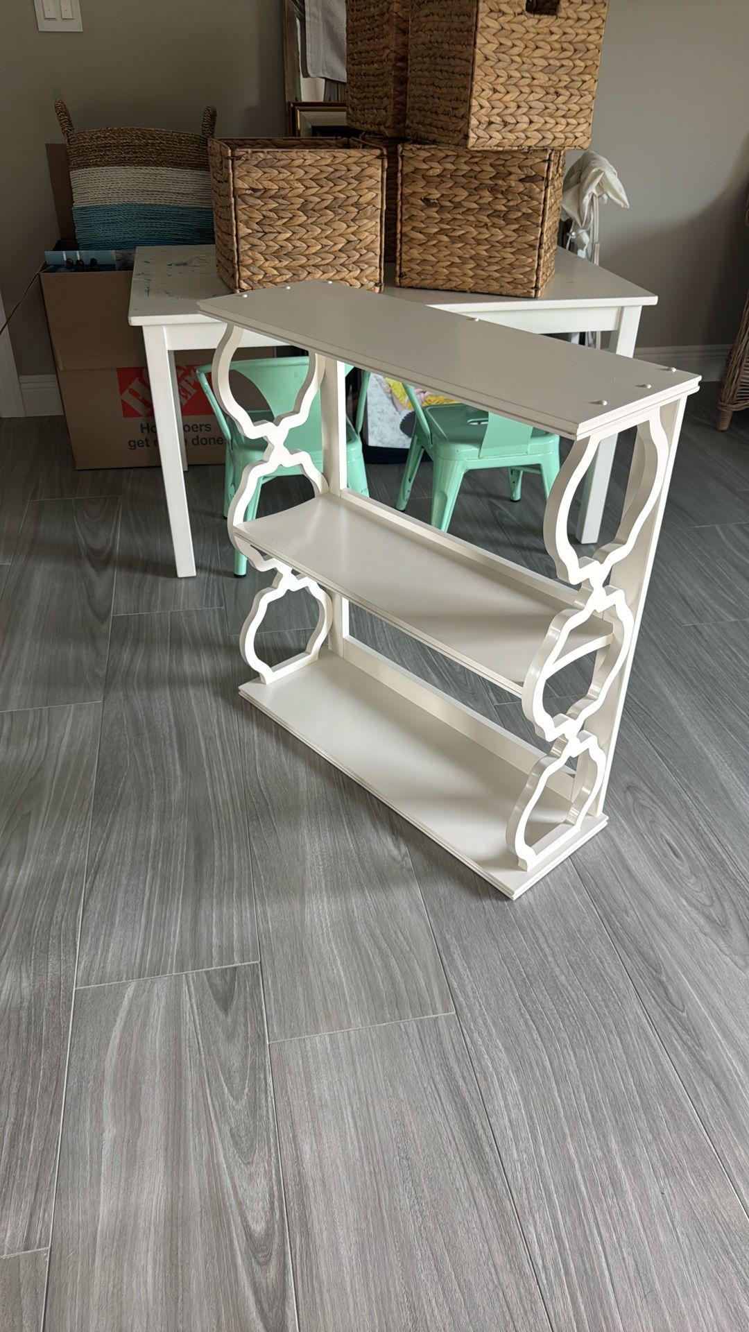 Pottery Barn Hanging Bookshelf