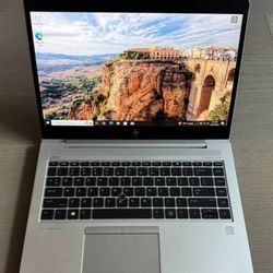 HP EliteBook Pro Grade Laptop Intel Core i7-8650u 16 GB RAM 512 GB SSD Webcam 1080P FHD LCD USB C Port Wi-Fi & BT Wireless Windows 11 Pro 64