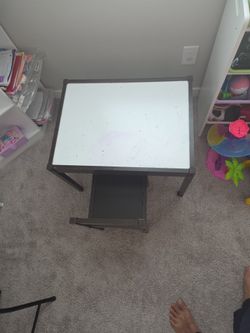 Toddler Writing Table With A Chair