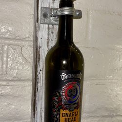 Hanging Wine Bottle Vase