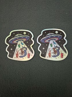 Dutch Bros Holographic Sticker