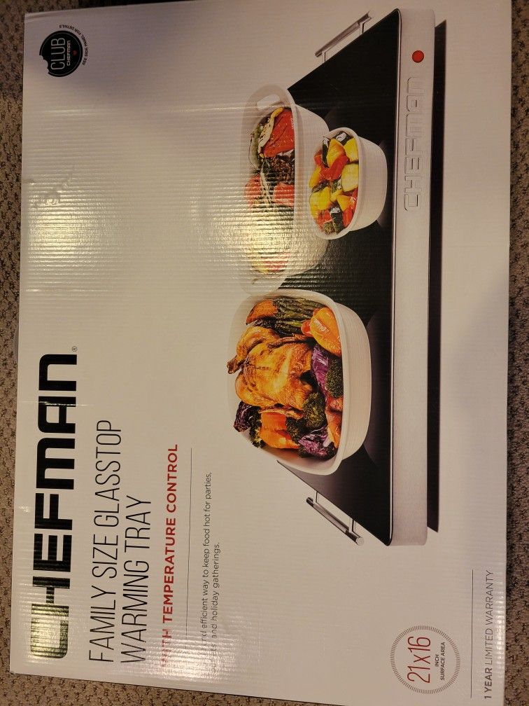 CHEFMAN. WARMING TRAY