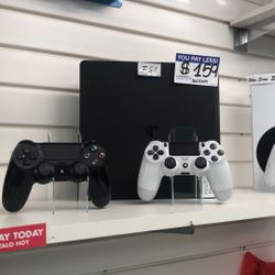 PS4 With Controllers