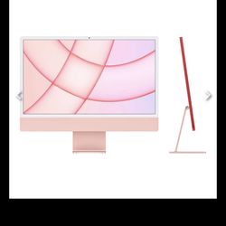 Apple 24" iMac with M1 Chip (Pink)