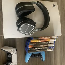 Ps5 With Headset 