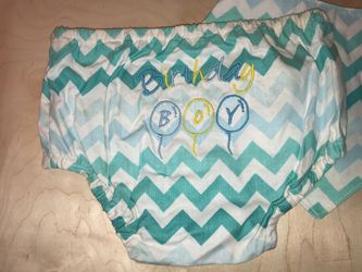 Birthday Boy Bibdana and diaper cover