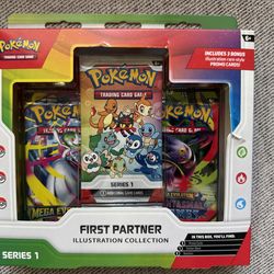 Pokemon Series 1 First Partner Illustration Collection