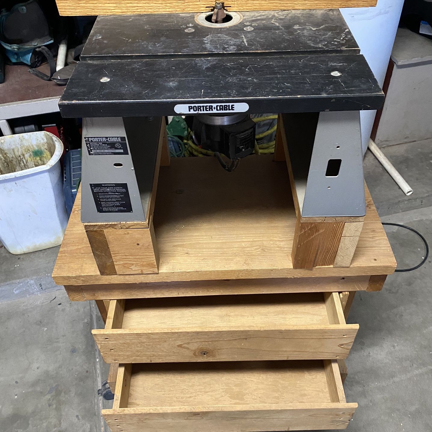 Porter Cable Model 696 Shaper Table for Sale in Gilbert AZ OfferUp