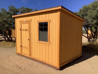 8x12 Rustic Shed