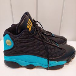 Nike Jordan Cp 2013 Black Blue Men Sz 10.5 Sneakers Shoes