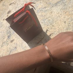 Rose Gold Love Bracelet 