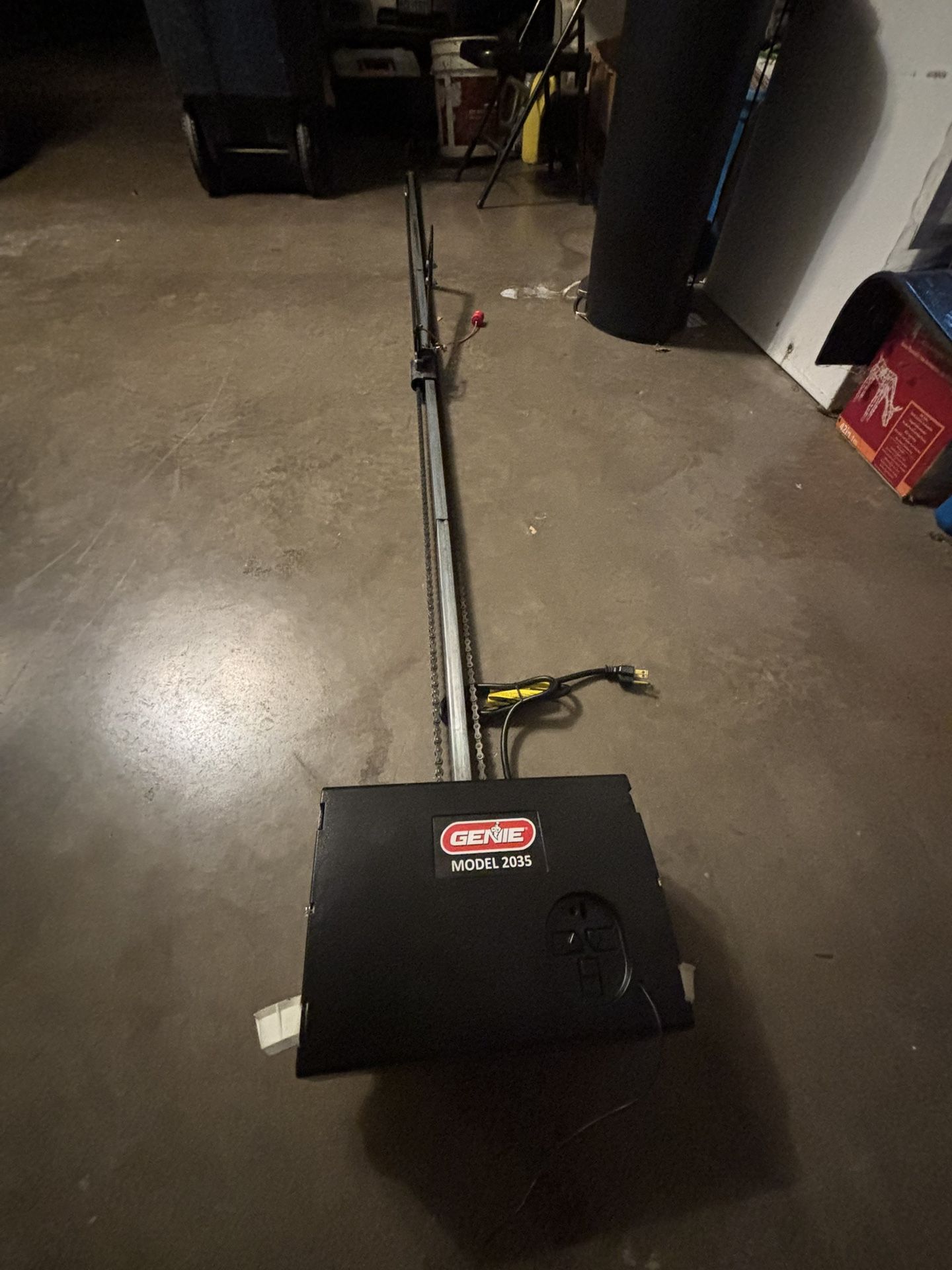 Garage Door Opener With A Remote
