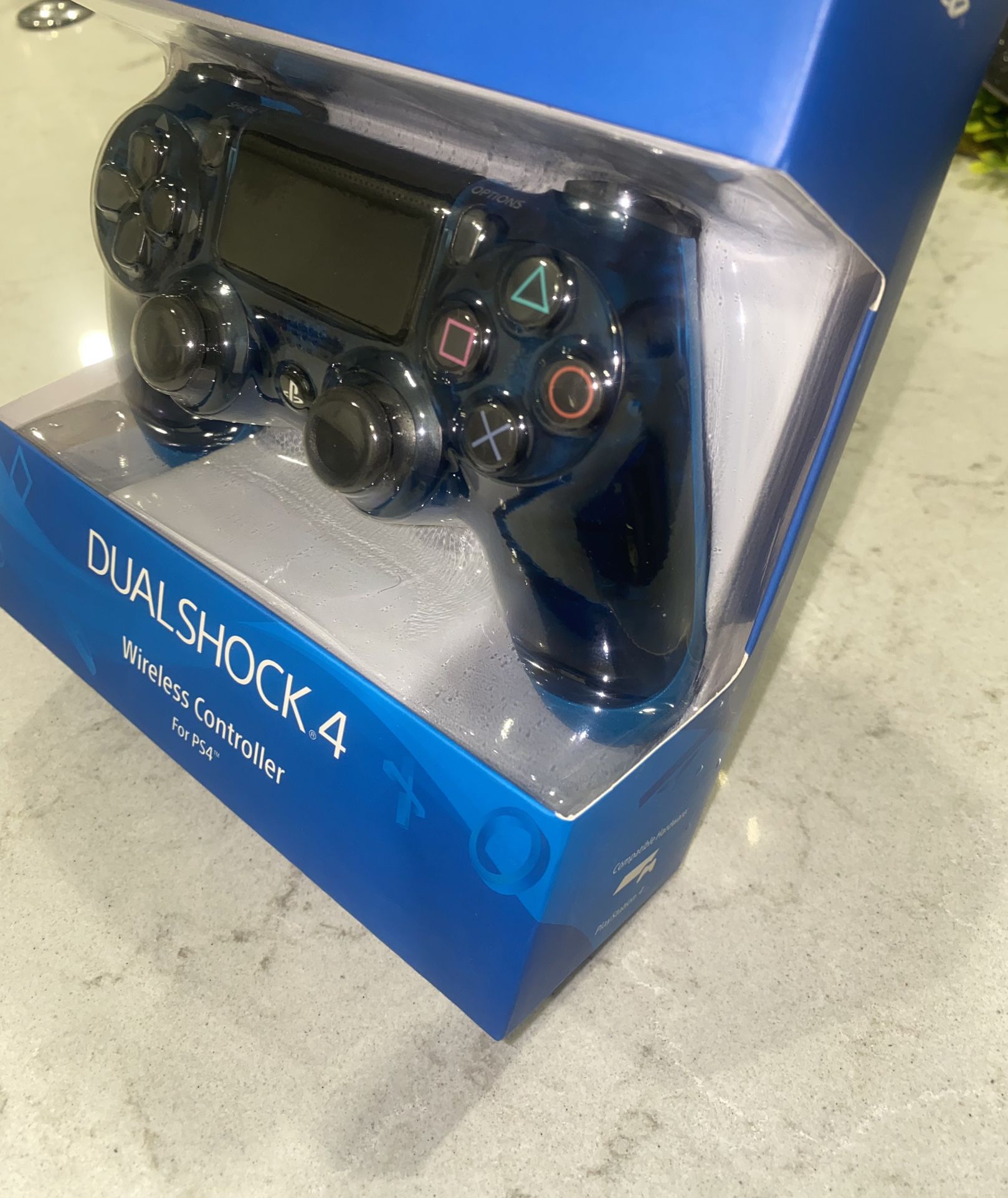 Ps4 Dual Shock Controller Wireless Crystal Blue