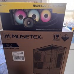 Computer cooler Aio And Computer gaming Case