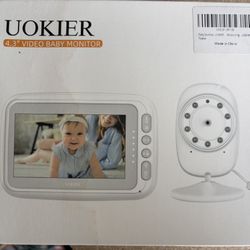 NEW! Baby Monitor, 1080P 4.3" HD Display Video Baby Monitor with Night Vision and Thermal Monit