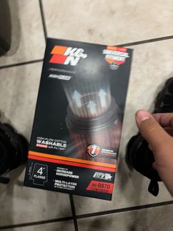 K&N Brand new after market intake filter