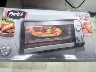Parini Stainless Steel Toaster Oven