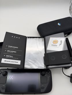 Steam Deck 512GB (Like New, Barely Played) + dbrand Kit