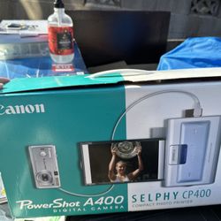 Unboxed PowerShot A400 SELPHY CP400 DIGITAL CAMERA COMPACT PHOTO PRINTER
