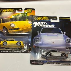 Hot Wheels Premium Porsche 911 Carrera 