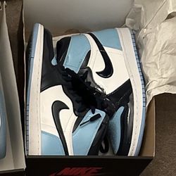  Wmns Air Jordan 1 Retro High OG 'Blue Chill'