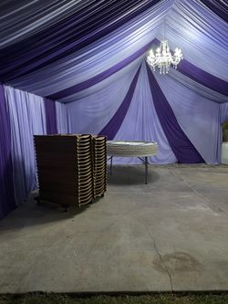 Chairs, Tables, Canopies, Draping, Jumepers, More