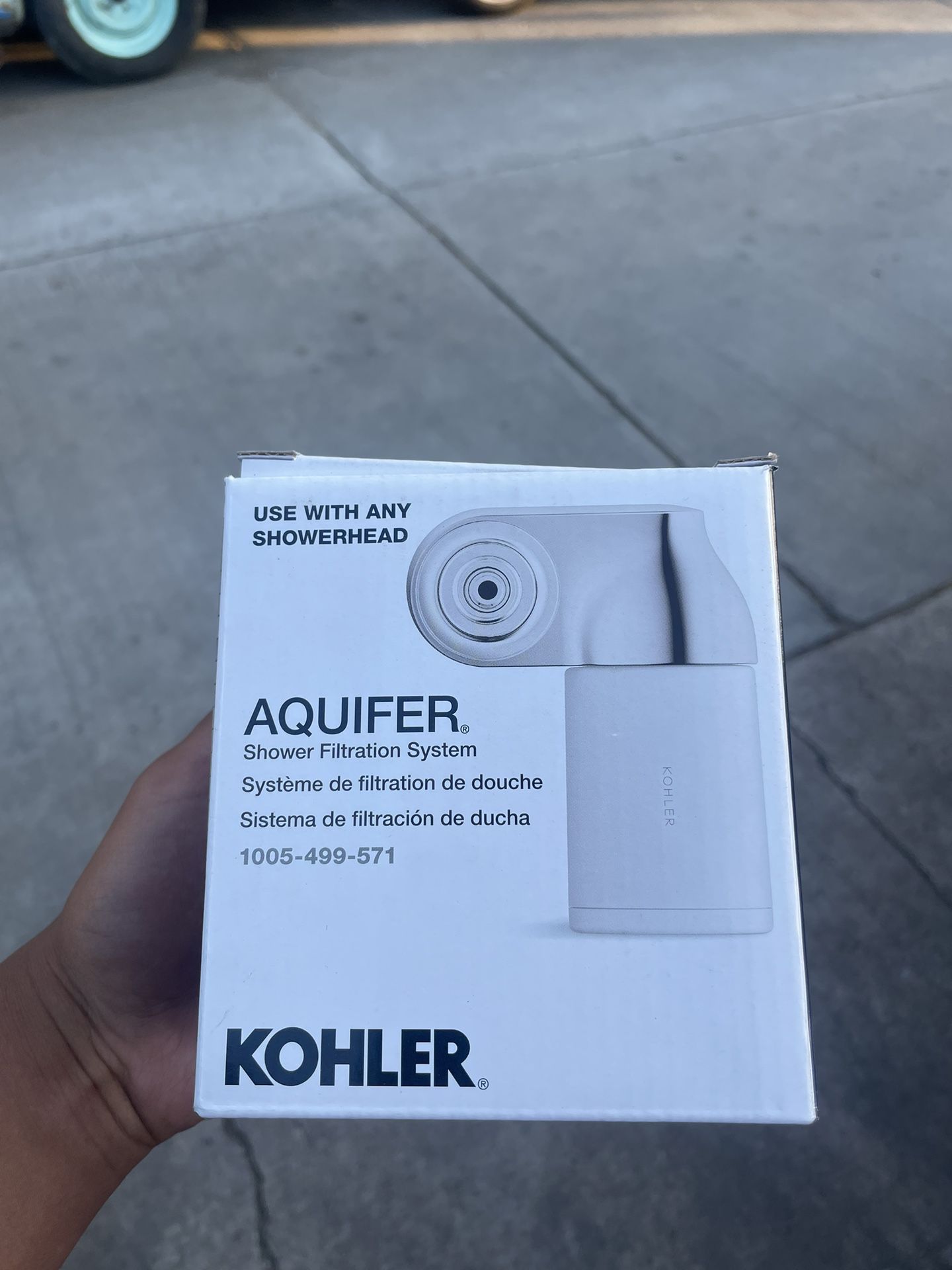 KOHLER Aquifer Shower Water Filtration System