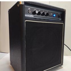Acoustic B10 Practice Bass Guitar Combo Amp Amplifier 10"Woofer Recapped Aux In