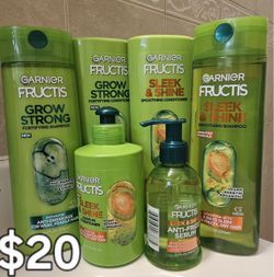 Garnier Fructis Hair Care Bundle – 6 Pieces