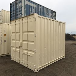 10 FOOT REFURBISHED STD CONTAINER STD SHED,STORAGE,SHIPPING,CONEX 