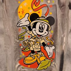 Mickey Mouse McDonalds 2000 Walt Disney World Animal Kingdom Celebration Glass