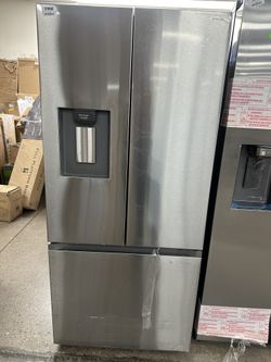 3door French door refrigerator with external water dispenser