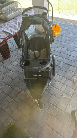 Stroller and baby crib
