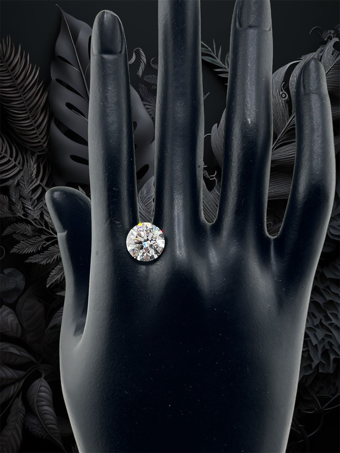 4.09 Ct Lab Grown Certified Round Diamond