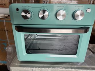7-in-1 Air Fryer Toaster Oven 19 QT Dehydrate Convection Ovens w/ 5 Accessories