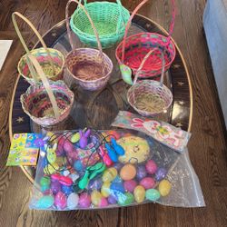 Easter Basket And Supplies