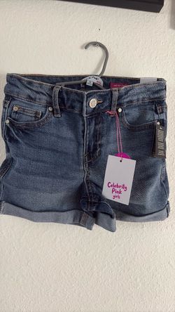 Celebrity Pink Girls Denim Shorts Size 12