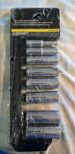 New 3/8" Deep Sockets