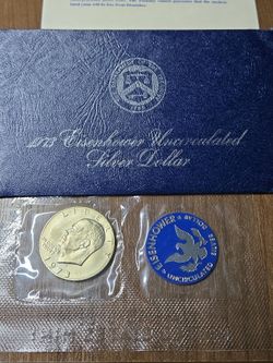 1973 Silver Ike Dollar Uncirculated