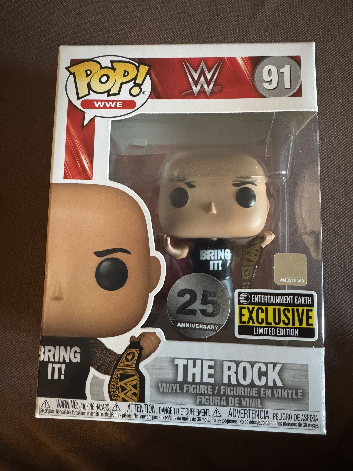 Pop Funko The Rock