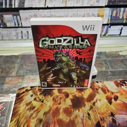 Godzilla: Unleashed (Nintendo Wii, 2007) CIB Tested