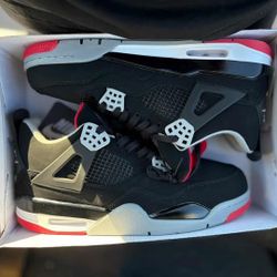 Jordan 4 Retro Bred 