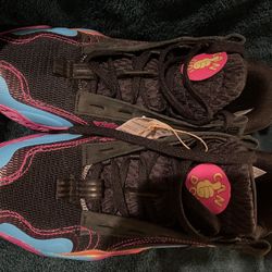 Adidas Exhibit B Candace Parker Basketball Shoes Multi Color Sz 10 GZ9565