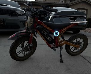 Small kids electric dirt bike