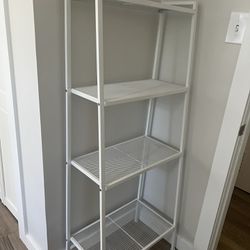 Metal White Shelf