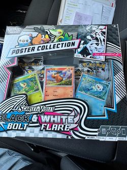Pokémon Scarlet & Violet Black Bolt & White Flare Poster Collection
