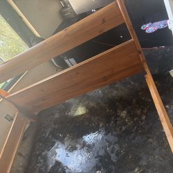 Wood Bed Frame 