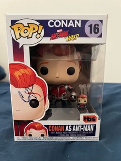 Conan as Ant-Man Funko Pop (autographed)